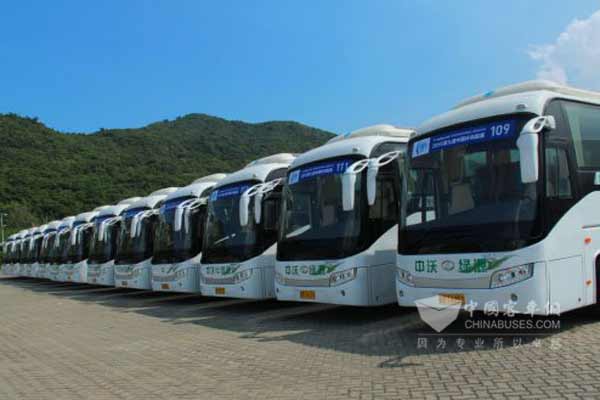 純電動汽車首次助力中國杯帆船賽