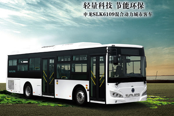 申龍SLK6109輕量化混合動(dòng)力城市客車