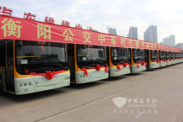 中車時代電動湖南衡陽交車