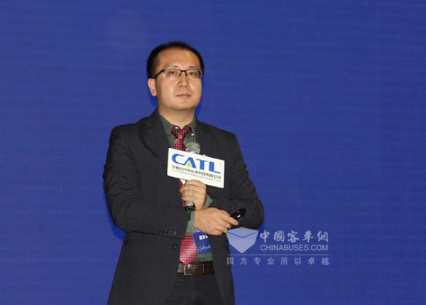 CATL駐京辦主任、測試和驗證中心總監種晉