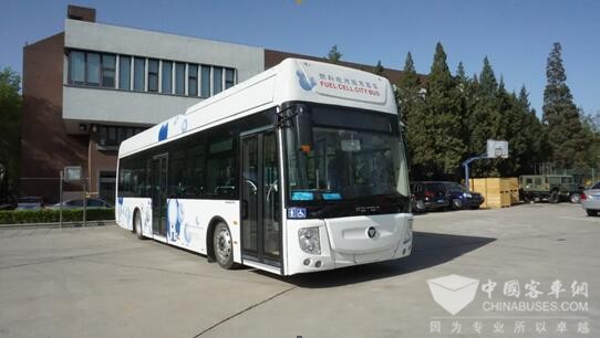 福田歐輝拉開中國(guó)氫燃料電池電動(dòng)客車上線運(yùn)營(yíng)序幕