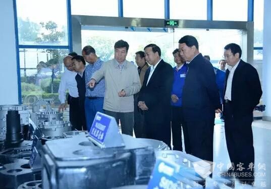 陜西省副省長姜鋒到法士特寶雞廠區(qū)調(diào)研