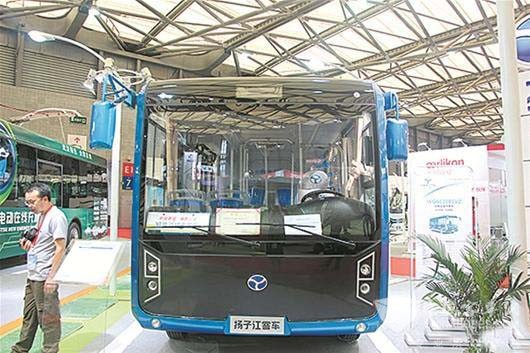 選定揚子江35輛新能源公交車 摩洛哥代表團率先簽約