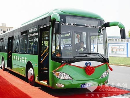 萬向集團拿到新能源客車“準生證”