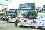 全國首條氫能源城市公交車示范線路在佛山開通