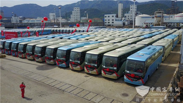 600輛A9交付沙特 安凱借力“一帶一路”進軍國際高端客運市場