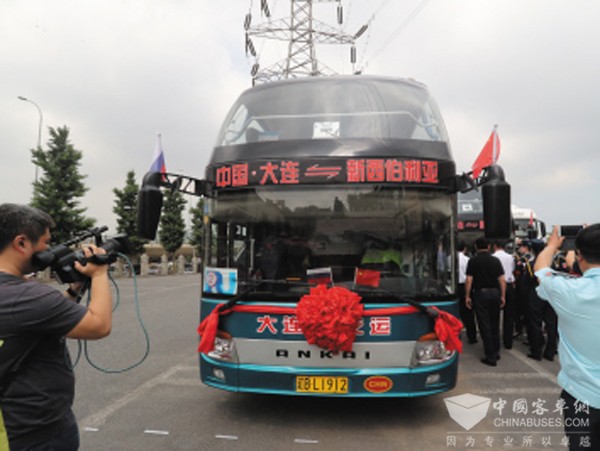 挑戰12000公里 安凱護航中俄最長國際道路運輸線路順利返航