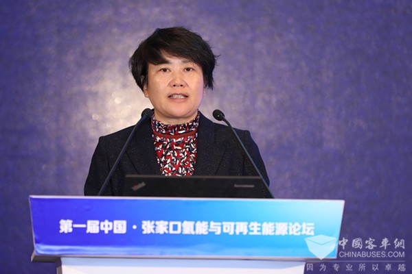 第一屆中國(guó)·張家口氫能源與可再生能源論壇| 李宏發(fā)表致辭