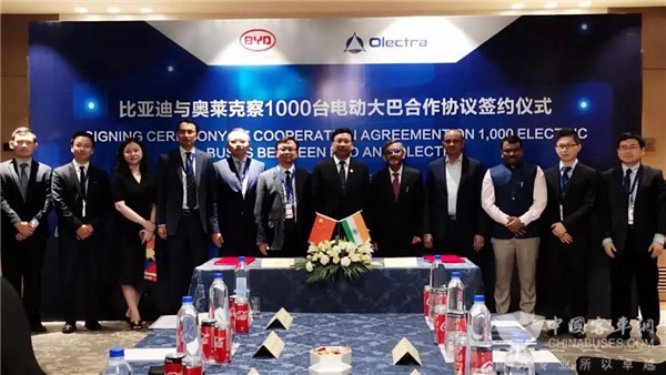 1000臺!比亞迪再刷新印度市場最大電動巴士訂單紀錄