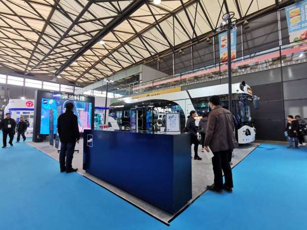CIB EXPO 2019上海國際客車展--深蘭科技展臺