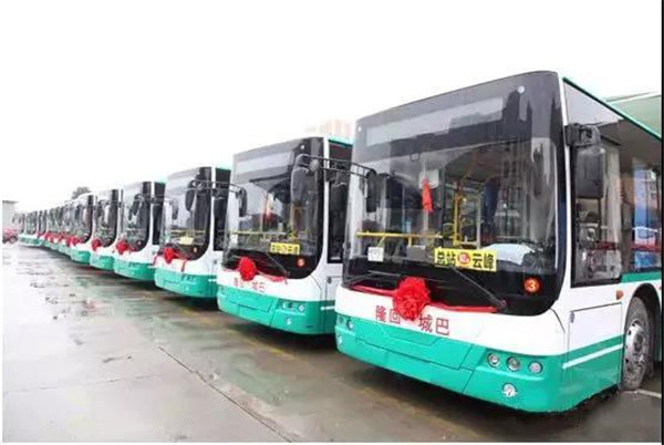 洋氣！中車新能源客車讓革命老區享受綠色公交的魅力