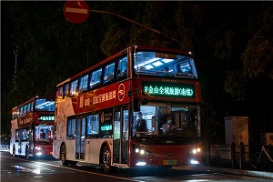 旅游“新地標”！比亞迪助力打造上海首支純電動雙層觀光巴士車隊