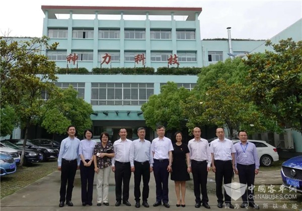 上海市經信委調研上海神力和億氫科技 了解燃料電池完整產業鏈國產化情況