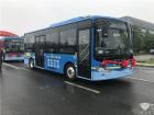 環保舒適的純電動公交車