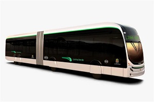 比亞迪聯合馬可波羅打造巴西首條純電動鉸鏈式大巴車隊