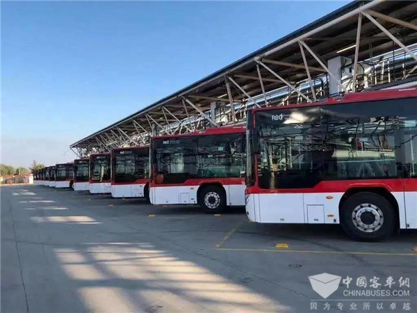 福田歐輝純電動公交車，助推智利綠色交通轉型升級