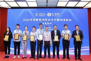 實至名歸！微宏榮膺2020中國鋰電池行業十大影響力企業