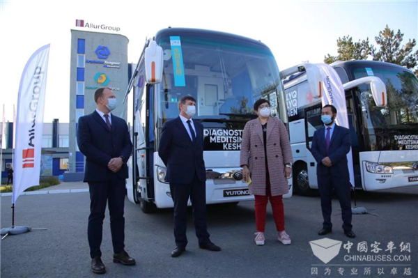 全球最大批量！100臺宇通醫療檢測車助力哈薩克斯坦抗擊疫情