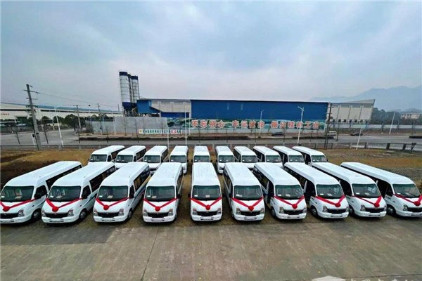 2021海外開門紅 五菱客車首批海外訂單正式發車