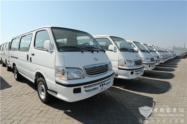 530輛汽車產品出口埃及 金龍國貿揚帆起航