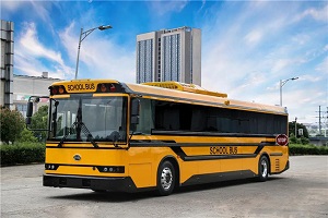 “才”“貌”兼備 比亞迪在洛杉磯推出D型純電動校車