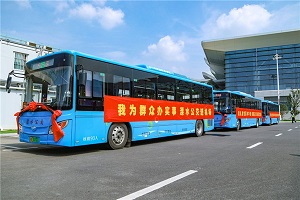 首條公交班線通車！開沃純電動客車助力南京機場開啟綠色公交新時代