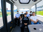 宇通自動駕駛巴士進駐伊利健康谷