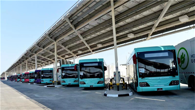 888臺宇通電動客車見證全球最大電動車場站落成！