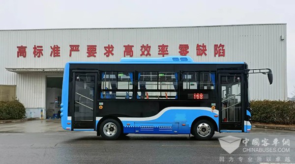 奇瑞萬達客車 新能源公交 公共出行 杞縣