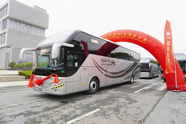 憑實力占領海外高端市場 安凱客車再次批量出口沙特