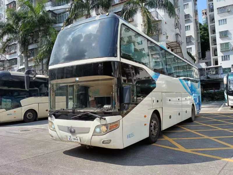 2015年1月 55座四輪碟剎原廠衛生間宇通6126氣囊中門車