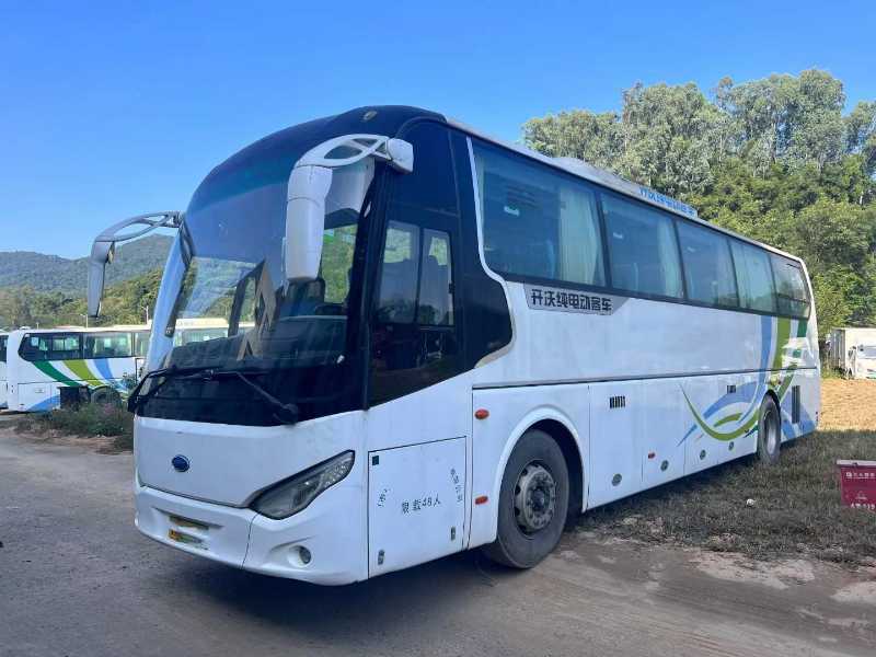  同款多臺有營運48座四輪碟剎開沃氣囊旅游車 