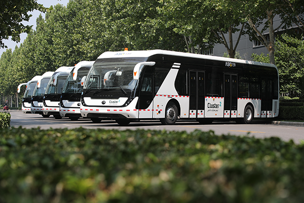 刷新海外訂單紀錄 宇通87臺機場擺渡車交付沙特阿拉伯