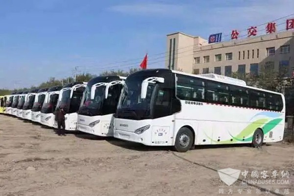 開沃集團(tuán) 純電動(dòng)公交 遠(yuǎn)赴新疆 自駕交付