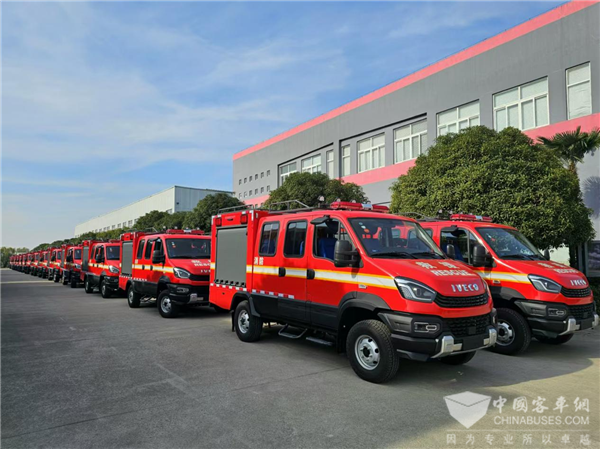 南京依維柯一月開門紅 奏響市場強音