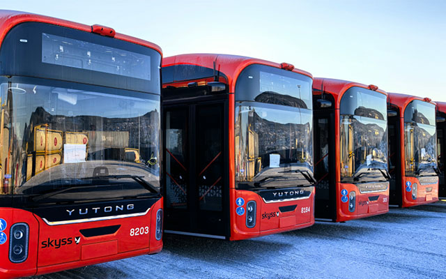 敲響新春“開門紅” 287輛宇通純電動客車陸續登陸挪威市場