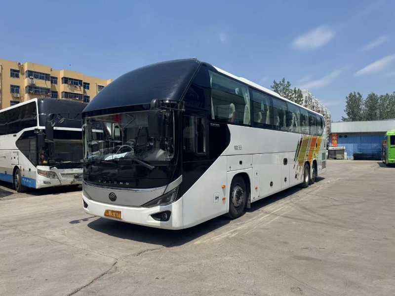 2021年11月上牌國六有公告56座帶司機(jī)睡倉宇通6137旅游車