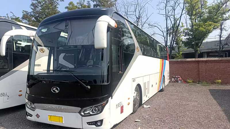 2017早產1天一批京牌國五50座金龍6125天然氣LNG營運車