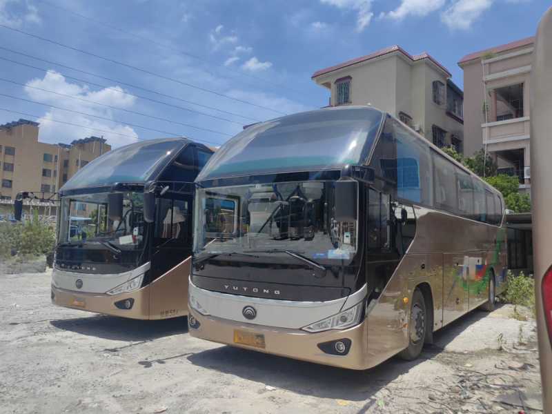 2023年11月上牌兩臺國六有公告50座宇通6120氣囊旅游車