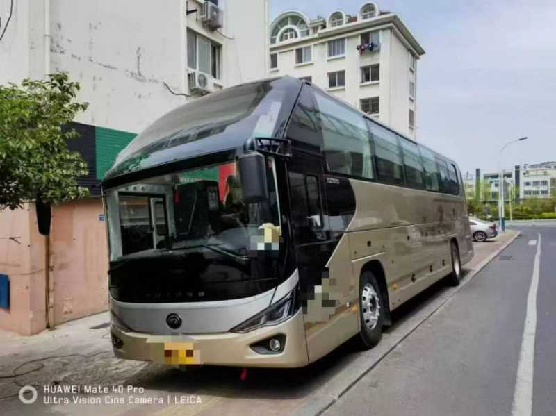 2022年8月上牌多臺國六北方配置48座高配宇通6128氣囊中門營運車