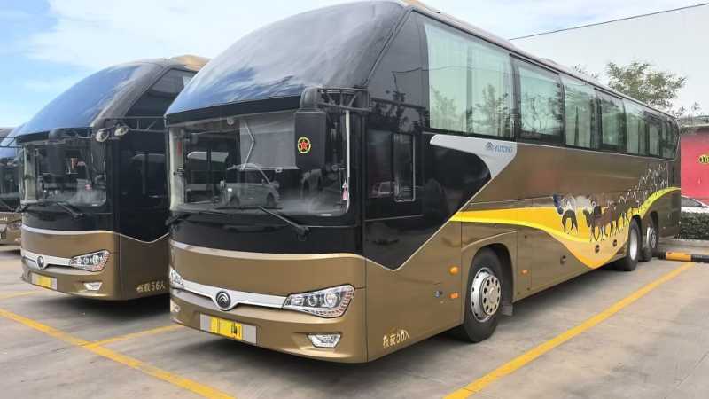 2020年9月上牌多臺國五東北配56座高配宇通6148氣囊車