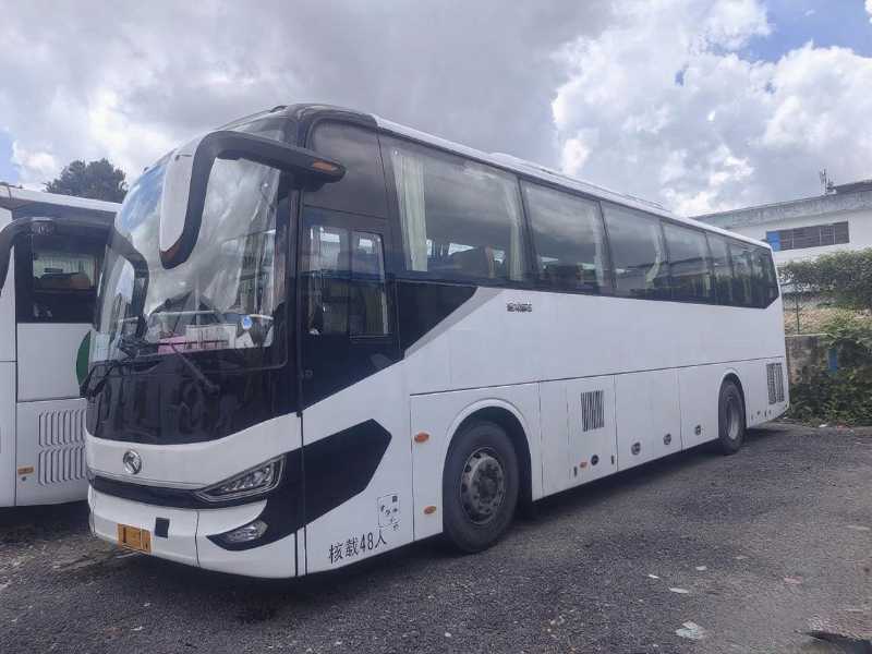 2022年10月上牌同款多臺國六48座天然氣LNG金龍6112旅游車