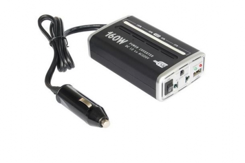 廠家供應車載逆變電源160W帶LED電量顯示+USB