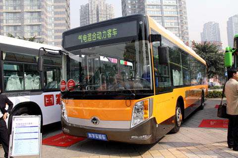 氣/電混合動力公交客車CKZ6116HENV3