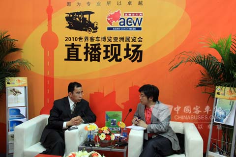 中通客車(chē)副總經(jīng)理做客客車(chē)網(wǎng)
