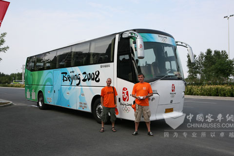 純電動客車在奧運會上的亮相，中通新能源客車在世界上嶄露頭角