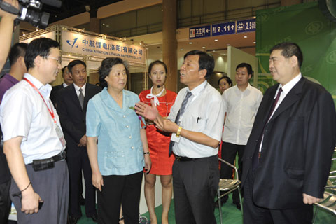 中大新能源客車閃耀中國國際建設環境友好型社會成果展覽會