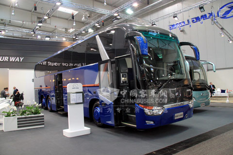 德國漢諾威車展大金龍展車XMQ6130Y和XMQ6800