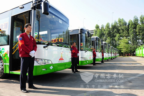 118輛大金龍無障礙公交車投入亞運(yùn)服務(wù)