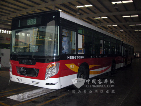 30輛恒通客車(chē)遠(yuǎn)銷(xiāo)祖國(guó)最北端城市牡丹江